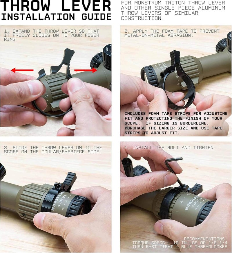 Monstrum Triton Scope Throw Lever - Image 3